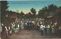 ** T2/T3 Pucioasa, Baile Pucioasa; Hora / Romanian Folklore, Traditional Circle Dance, Shops (EK) - Otros & Sin Clasificación