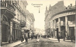 T2 Chernivtsi, Czernowitz, Cernauti, Csernyivci; Herrengasse / Street, Shops - Sonstige & Ohne Zuordnung