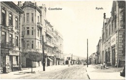 T2 Chortkiv, Czortków; Rynek / Street, Shop Of Goldstaub, Drogerie - Sonstige & Ohne Zuordnung