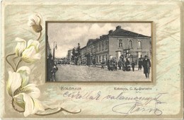 T2 Kolomyia, Kolomyja, Kolomyya, Kolomea; C. K. Starostro. Art Nouveau, Emb. Litho + 'A Hadrakelt Seregtől! Von Der Arme - Sonstige & Ohne Zuordnung