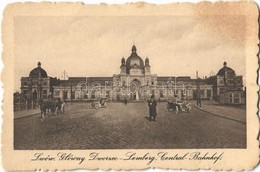 ** T2 Lviv, Lwów, Lemberg; Glówny Dworzec / Central Bahnhof / Railway Station, Automobiles - Sonstige & Ohne Zuordnung