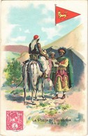 ** T2/T3 La Posta In Abissinia / Ethiopia Post. Lysoform Advertisement On The Backside, Litho  (EK) - Unclassified