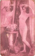 ** T4 Erotic Nude Lady. Leo Paris 139. (pinholes) (non PC) - Ohne Zuordnung