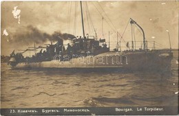 T2/T3 1918 Bourgas, Le Torpilleur  / Burgas, Torpedo Boat  (surface Damage) - Ohne Zuordnung