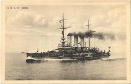 * T2 SMS Sankt Georg Osztrák-magyar Páncélos Cirkáló / K.u.K. Kriegsmarine Panzerkreuzer / WWI Austro-Hungarian Navy, SM - Sin Clasificación