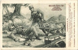 T2/T3 1915 Kriegsbildkarte Nr. 34. Pflichttreu Bis In Den Tod: Ein Korporal Der Telegraphenabteilung Belauschte Wichtige - Ohne Zuordnung