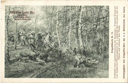 T2/T3 1914 Kriegsbildkarte Nr. 14. Heldentat Eines Landwehrulanen Bei Kamionka. Korporal Korejczuk Vom Landwehr-Ulanenre - Sin Clasificación