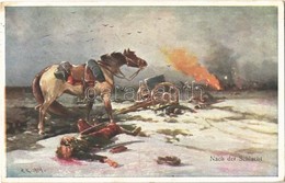 T2 1915 Nach Der Schlacht / WWI Austro-Hungarian K.u.K. Military Art Postcard, After The Battle. B.K.W.I. 259-70. - Ohne Zuordnung