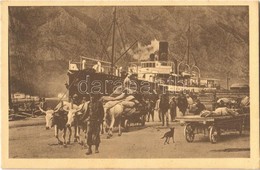 ** T1 1916 Kriegsleben Im Hafen Von Cattaro / WWI K.u.K. Military, Life At The Port Of Kotor, SS Sarajevo - Sin Clasificación