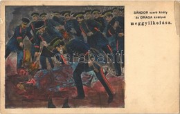 ** T3 Sándor Szerb Király és Draga Királyné Meggyilkolása 1903-ban Oroszbarát Szerb Tisztek által / Assassination Of Ale - Sin Clasificación
