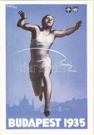 ** T1 1935 Budapesti Főiskolai Világbajnokságok Reklámlapja / Hungarian College Sports Championship S: Halápy Ede - Sin Clasificación