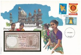 Bangladesh 1981. 5T , Felbélyegzett Borítékban, Bélyegzéssel T:I 
Bangladesh 1981. 5 Taka In Envelope With Stamp And Can - Sin Clasificación