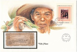 Vietnam 1976. 1D Felbélyegzett Borítékban, Bélyegzéssel T:I 
Vietnam 1976. 1 Dong In Envelope With Stamp And Cancellatio - Unclassified