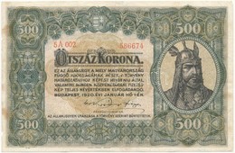 1920. 500K 'Orell Füssli Zürich' T:III Fo., Apró Anyaghiány
Adamo K33 - Ohne Zuordnung