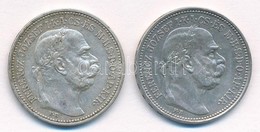 1912KB-1915KB 1K Ag 'Ferenc József' (2x) T:2 Patina
Adamo K5.1 - Ohne Zuordnung