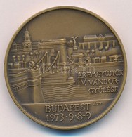 Asszonyi Tamás (1942-) 1973. 'MÉE IV. Vándorgyűlése Budapest / Pest, Buda, Óbuda Egyesítésének Centenáriuma' Br Emlékére - Ohne Zuordnung