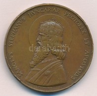 Madarassy Walter (1909-1994) 1938. 'Szent István / Szent Jobb' Kétoldalas, Vert Br Emlékérem (40mm) T:2,2- Ph. - Sin Clasificación