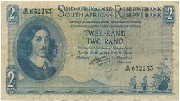 Dél-Afrika 1962-1965. 2R T:III
South Africa 1962-1965. 2 Rand C:F - Sin Clasificación