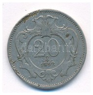 Ausztria 1892. 20h Ni T:2- Ph.
Austria 1892. 20 Heller Ni C:VF Edge Error
Krause KM#2803 - Unclassified