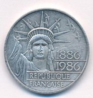 Franciaország 1986. 100Fr Ag 'A Szabadság Szobor 100. évfordulója' T:1- Kis Ph.
France 1986. 100 Francs Ag 'Centennial - - Sin Clasificación