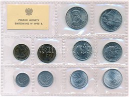 Lengyelország 1975. 10gr-20Zl (10x) Forgalmi Sor Lezárt Fóliatokban T:1
Poland 1975. 10 Groszy - 20 Zlotych (10x) Coin S - Sin Clasificación