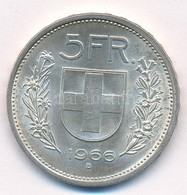 Svájc 1966B 5Fr Ag T:1- Switzerland 1966B 5 Francs Ag C:AU Krause KM#40 - Sin Clasificación