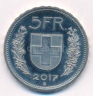 Svájc 2017B 5Fr Cu-Ni T:1- (PP) 
Switzerland 2017B 5 Francs Cu-Ni C:AU (PP) - Sin Clasificación