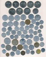 73db-os Vegyes Lengyel Fémpénz Tétel T:1-,2,2-
73pcs Of Various Metal Coins From Poland C:AU,XF,VF - Sin Clasificación