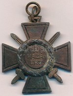 1942. 'Tűzkereszt I. Fokozata' Bronzozott Cink Kitüntetés Mellszalag Nélkül T:2,2-
Hungary 1942. 'Hungarian Fire Cross 1 - Ohne Zuordnung