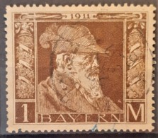 BAVARIA 1911 - Canceled - Mi 86 II - 1M - Afgestempeld