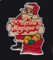61621- Pin's.-.Vitrine Magique.père Noel. Noel... - Christmas