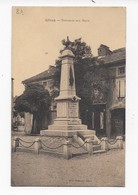 81  ALBAN MONUMENT AUX MORTS  TRES BON ETAT      2 SCANS - Alban