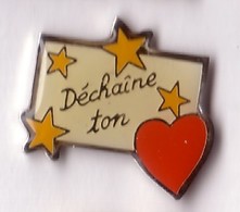 RR43 Pin's CŒUR HEART DÉCHAÎNE TON CŒUR 1 Achat Immédiat Immédiat - Geneeskunde