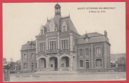 CPA-76-ST-ETIENNE-du-ROUVRAY - Hôtel De Ville - Ed. Marcel Raître *2 SCANS - Saint Etienne Du Rouvray