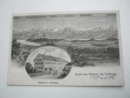 WITTHOH Bei Tuttlingen, Gasthof, Seltene Karte Um 1918 - Tuttlingen