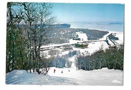 12-----LAGUIOLE---les Pistes Et La Station--champ De Ski--voir 2 Scans - Laguiole