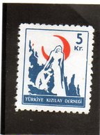 CG5 - 1948 Turchia - Mezza Luna Crescente - Unused Stamps