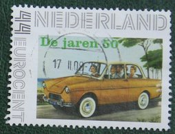 DAF Jaren 50 Auto Voiture Car Persoonlijke Zegel NVPH 2563b 2010 Gestempeld / USED / Oblitere NEDERLAND / NIEDERLANDE - Timbres Personnalisés