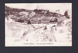 Cours (69) Vue Des Usines Cherpin ( Vue Aerienne Usine Industrie Photo Combier Ref40168 ) - Cours-la-Ville