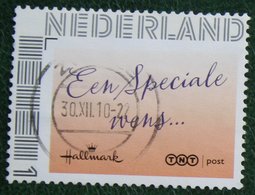 HALLMARK Een Speciale Wens Persoonlijke Zegel Gestempeld / USED / Oblitere NEDERLAND / NIEDERLANDE - Timbres Personnalisés