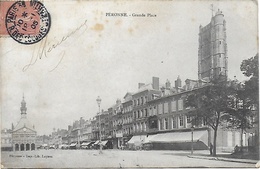 CPA ( 80 Somme) Peronne Grande Place - Peronne