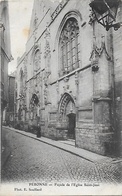 CPA ( 80 Somme) Peronne Facade De L'Eglise Saint Jean - Peronne