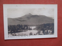 Mt Chocorus   & Lake   New Hampshire > White Mountains     RPPC  Ref  3868 - White Mountains