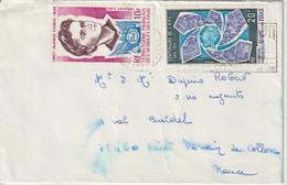 Afars Et Issas Lettre 197. Pour La France - Covers & Documents