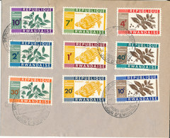 RWANDA FDC 1963 - 1990-…