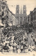 CPA 45 ORLEANS FETES DE JEANNE D ARC 1909 LE CORTEGE MUNICIPAL ET RELIGIEUX DEFILE DES 47 EVEQUES - Orleans