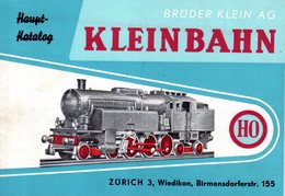 Catalogue KLEINBAHN 1962 HAUPTKATALOG Seltene Schweizer Ausgabe Preis CHF - Duits