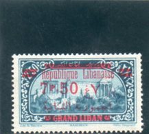 GRAND LIBAN 1928 * - Unused Stamps