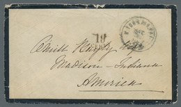 Vereinigte Staaten Von Amerika - Transatlantik-Mail: 1862-1870, Drei Briefe Aus Großbritannien In Di - Altri & Non Classificati