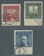 Bosnien Und Herzegowina (Österreich 1879/1918): 1906, "Freimarken Ungezähnt", Sauber Gestempelter Sa - Bosnia And Herzegovina